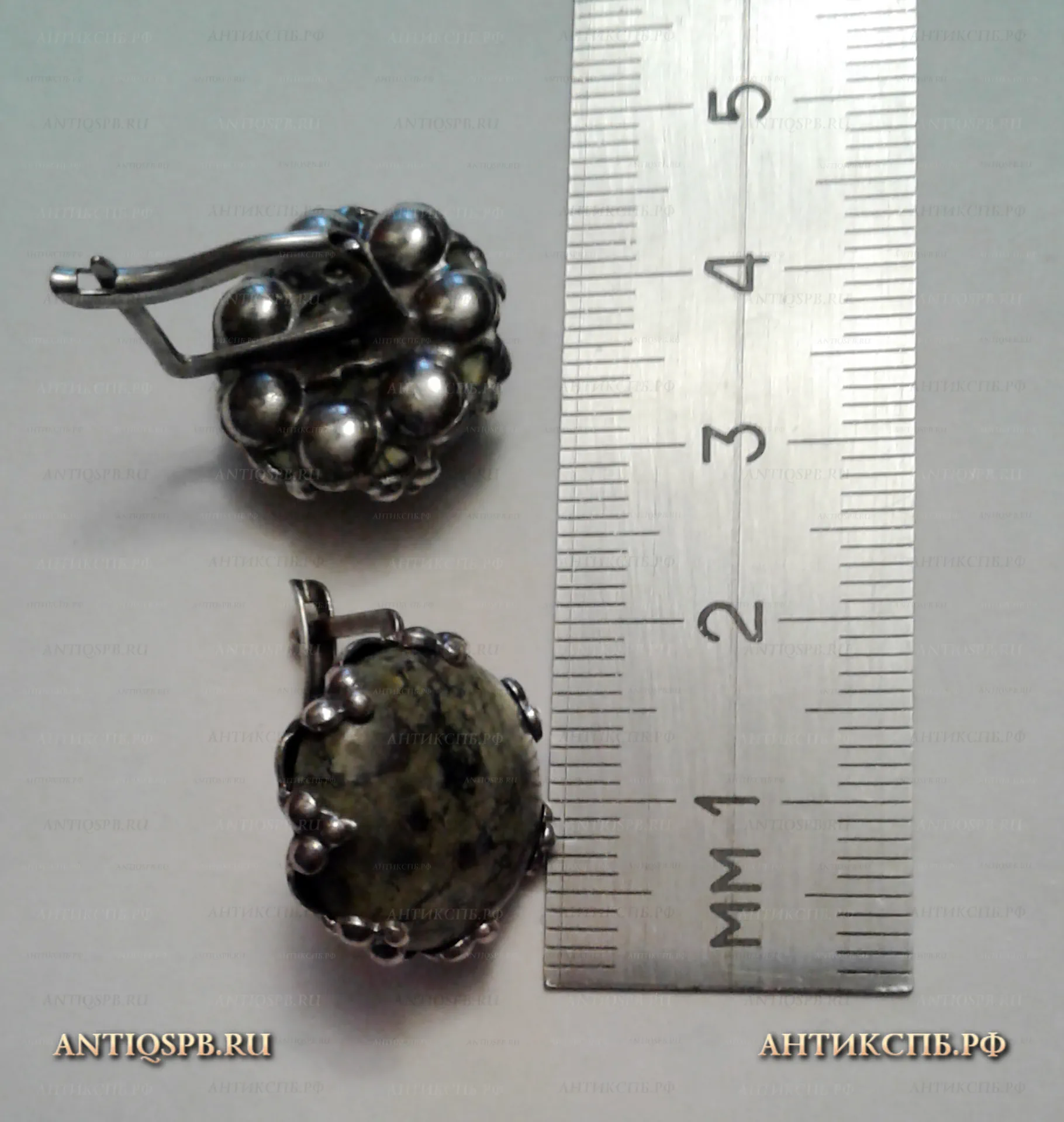 Серьги. Бижутерия. Вт. пол. ХХ века. №21682.2